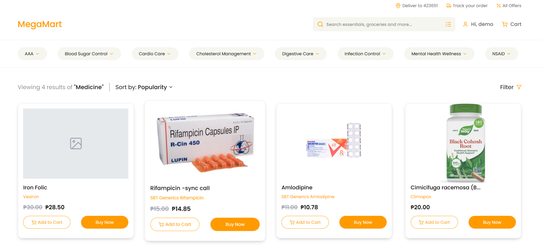 IXense E-commerce
